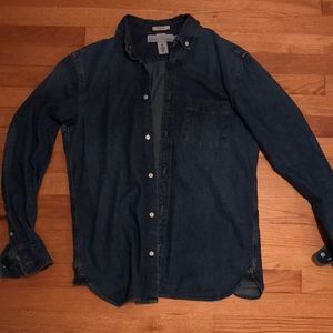 H&M Men’s denim button up